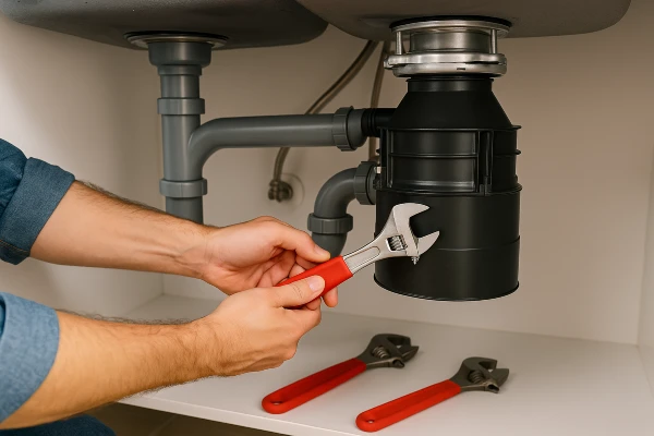 a male plumber smiling at the camera from Emergency Plumber Richardson in Richardson, TX a male plumber smiling at the camera from Emergency Plumber Richardson in Richardson, TX